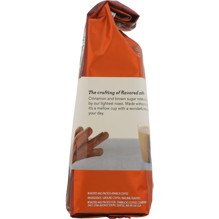Starbucks Cinnamon Dolce Flavored Ground Coffee – Fresh, New, Ready To Brew