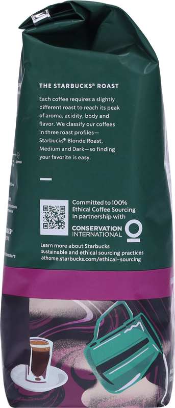 スターバックス　Starbucks Starbucks Whole Coffee Beans, Dark Roast Hot or Iced Coffee