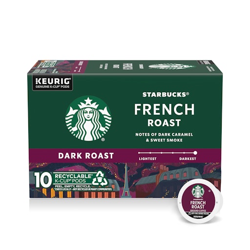Starbucks K-Cup Coffee Pods, Dark Roast Coffee, French Roast, 100% Arabica, 1 Box | Giant Eagle | Because It Matters | Grocery Store & Pharmacy Starbucks K-Cup Coffee Pods, Dark Roast Coffee, French Roast, 100% Arabica, 1 Box | Giant Eagle | Because It Matters | Grocery Store & Pharmacy