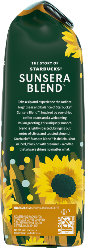 Starbucks Ground Coffee, Sunsera Blend, 100% Arabica, 1 Bag (12 Oz