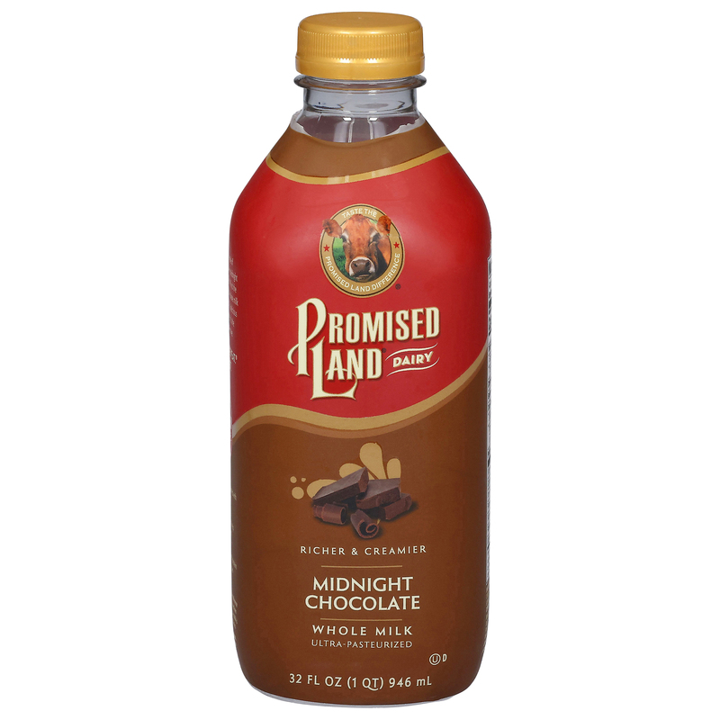 Promised Land Dairy Whole Milk, Midnight Chocolate | Giant Eagle