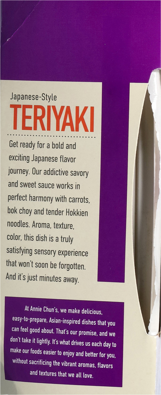 Annie Chun's Japanese Style Teriyaki Noodle Bowl | Giant Eagle