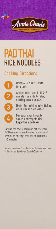 Annie Chun's Pad Thai Rice Noodles Giant Eagle Because It