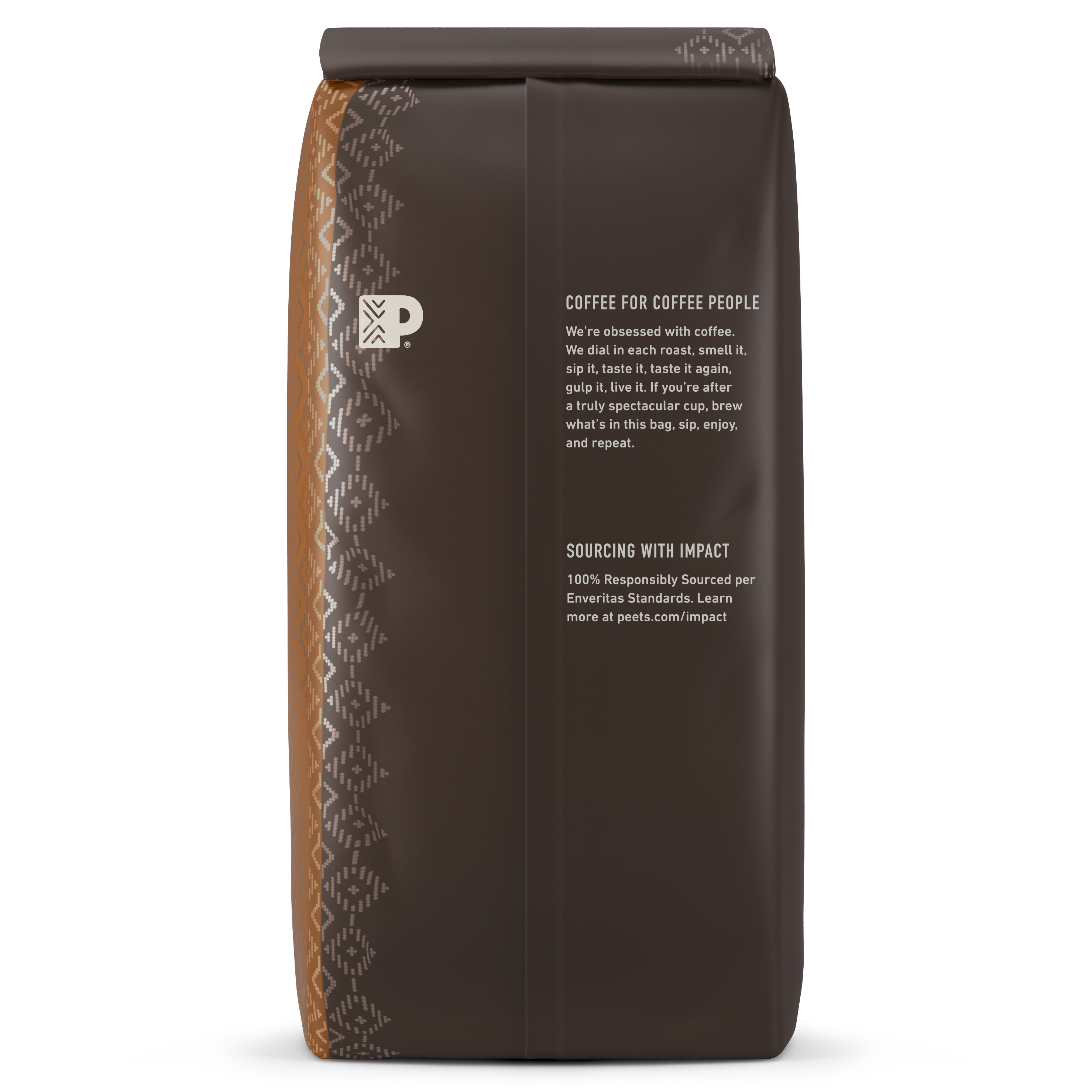 Peet's Coffee, Decaffeinated House Blend Dark Roast Ground Coffee