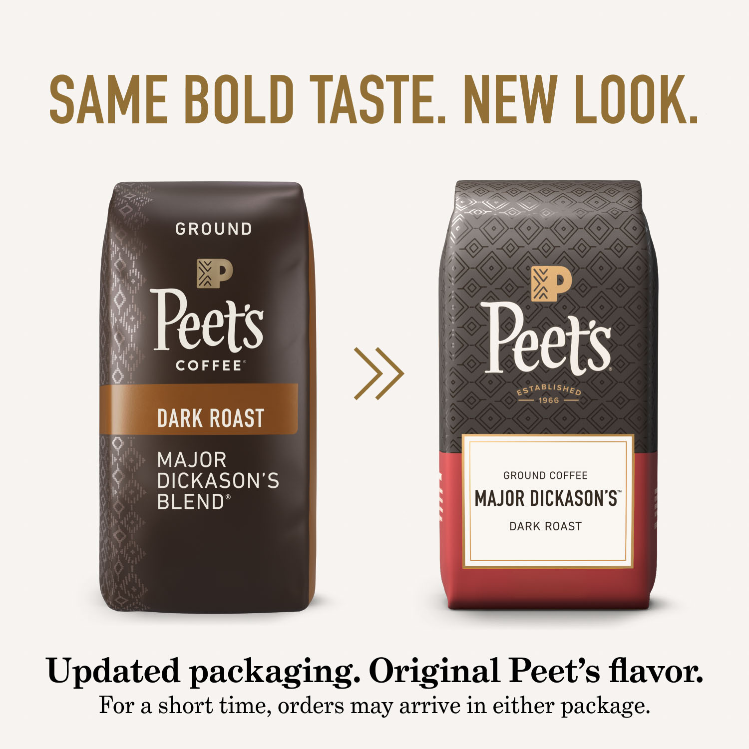 Peet's Coffee, Major Dickason's Blend, Dark Roast Ground Coffee