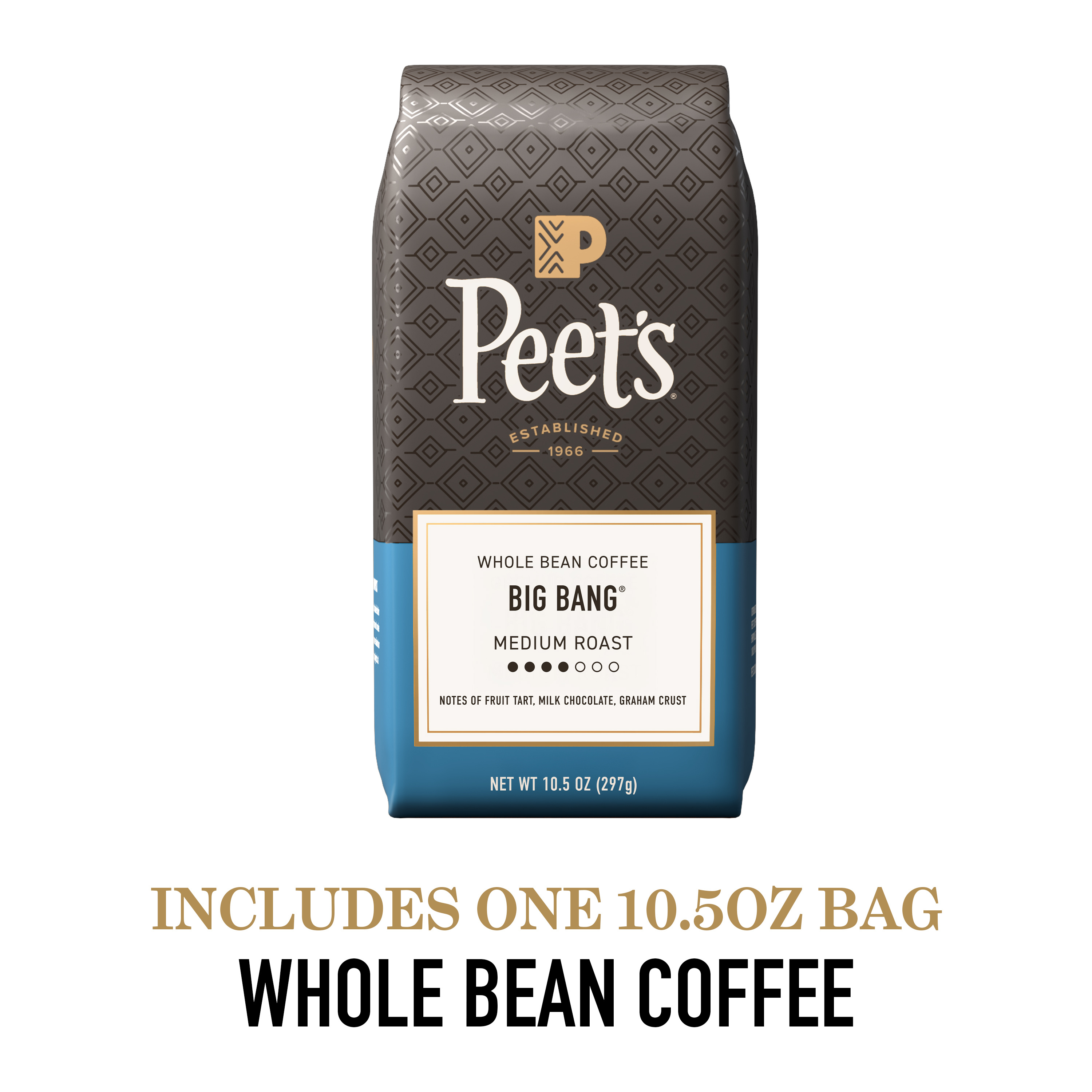 Peet's Coffee, Big Bang Medium Roast Whole Bean Coffee - 10.5oz