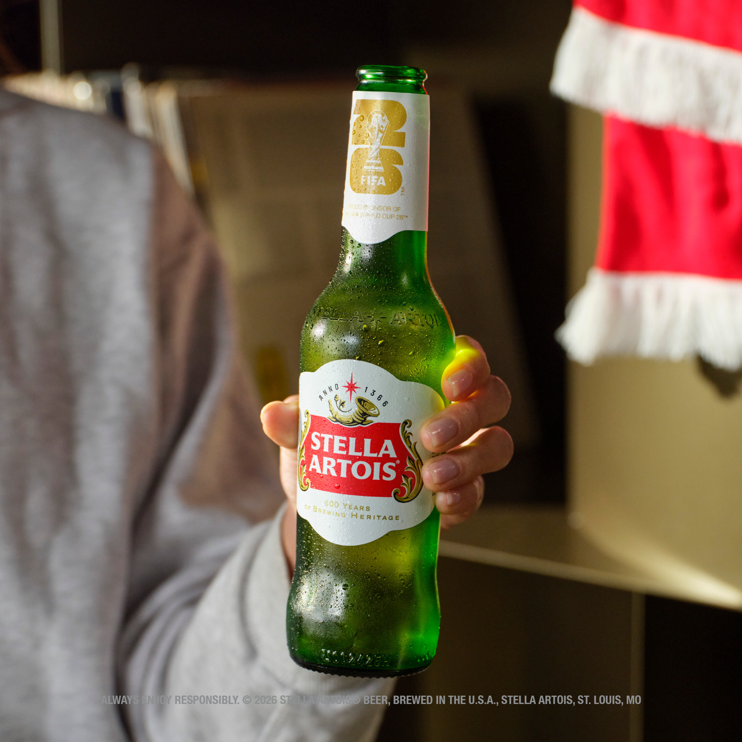 Stella Artois Premium Lager Beer, 12 Pack, 11.2 fl oz Glass