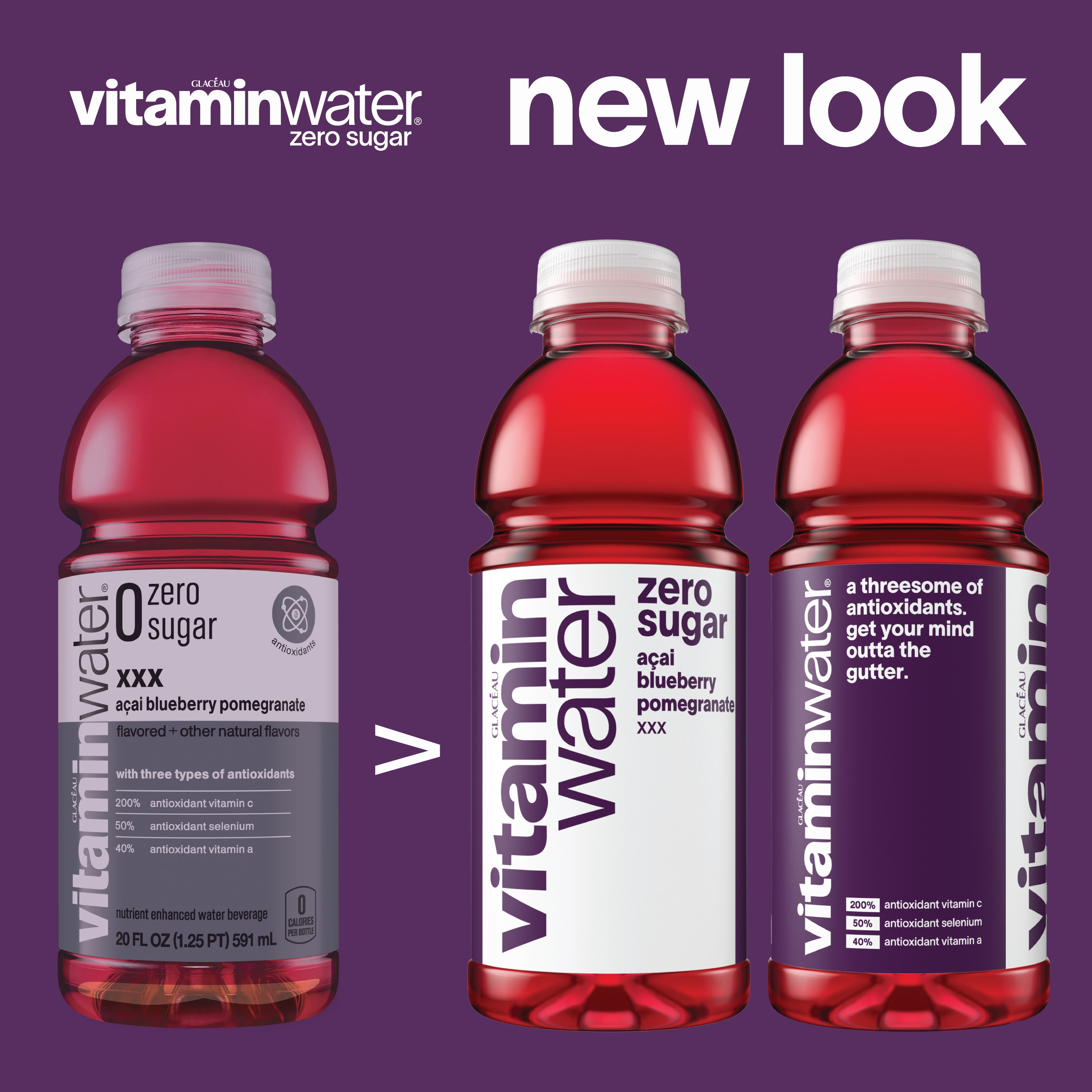 Vitaminwater Zero Power C - Dragonfruit Flavored Vitamin Water, 16.9oz 6-Pack