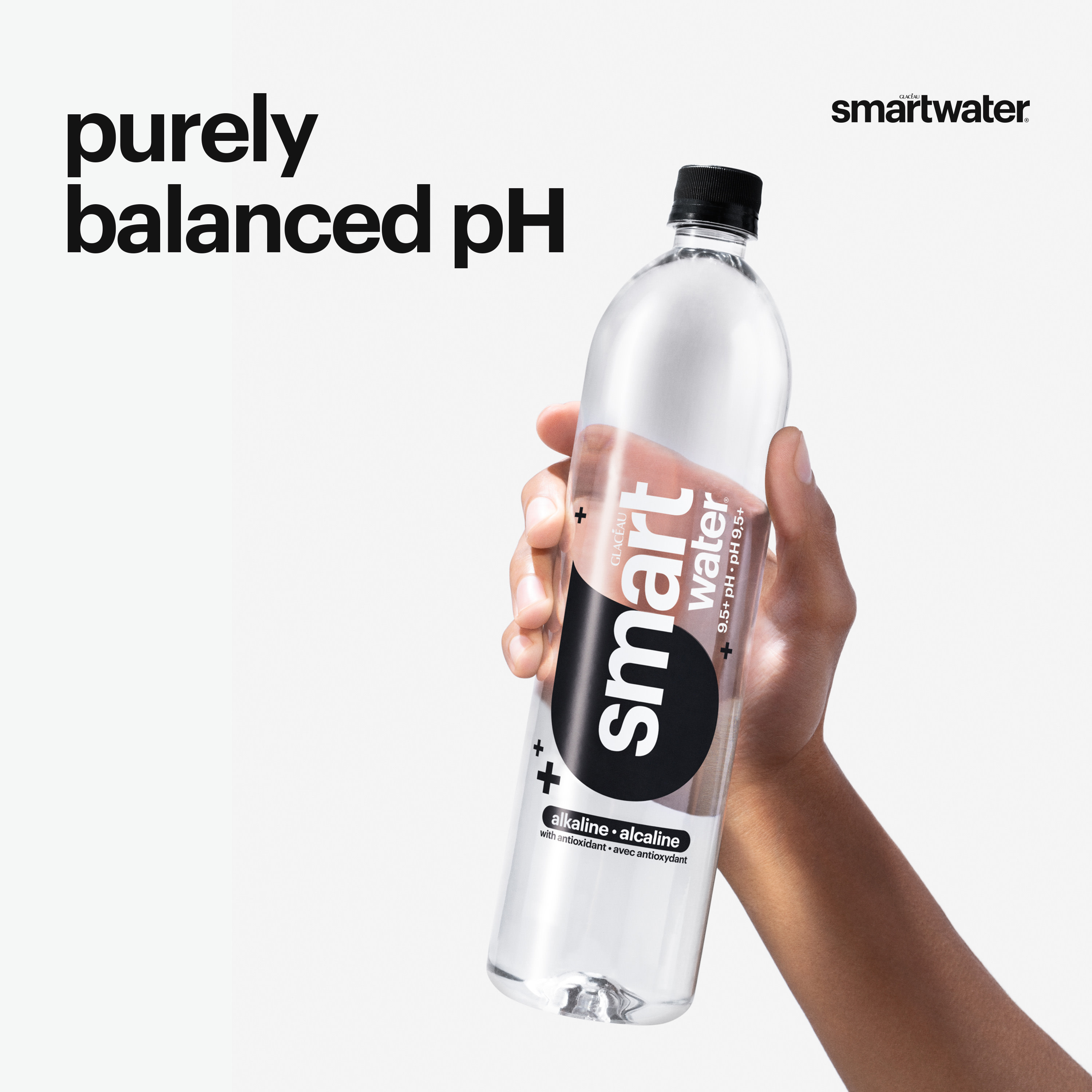 Smartwater bottle smart water glac au smartwater products premium bottled and canned water US