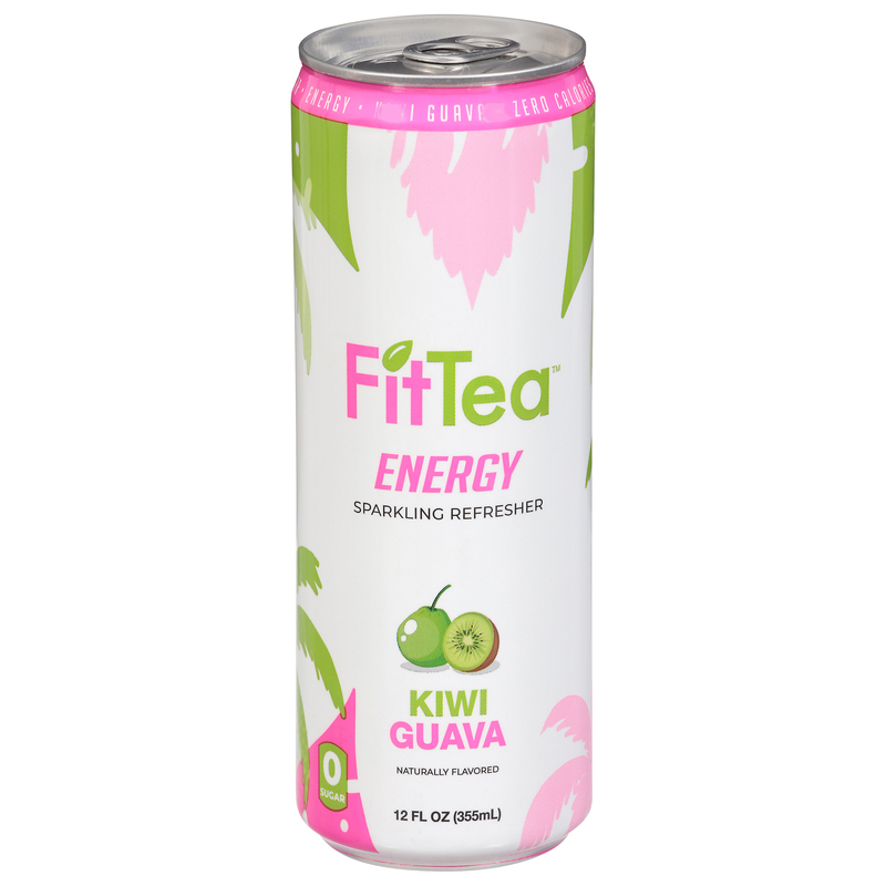 FitTea Sparkling Refresher, Kiwi Guava | Giant Eagle | Because It