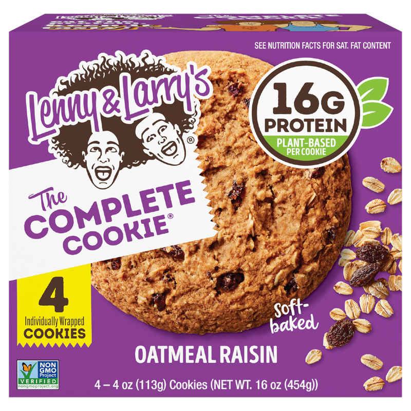 Lenny & Larry's Cookies, Oatmeal Raisin, Soft-Baked | Giant Eagle