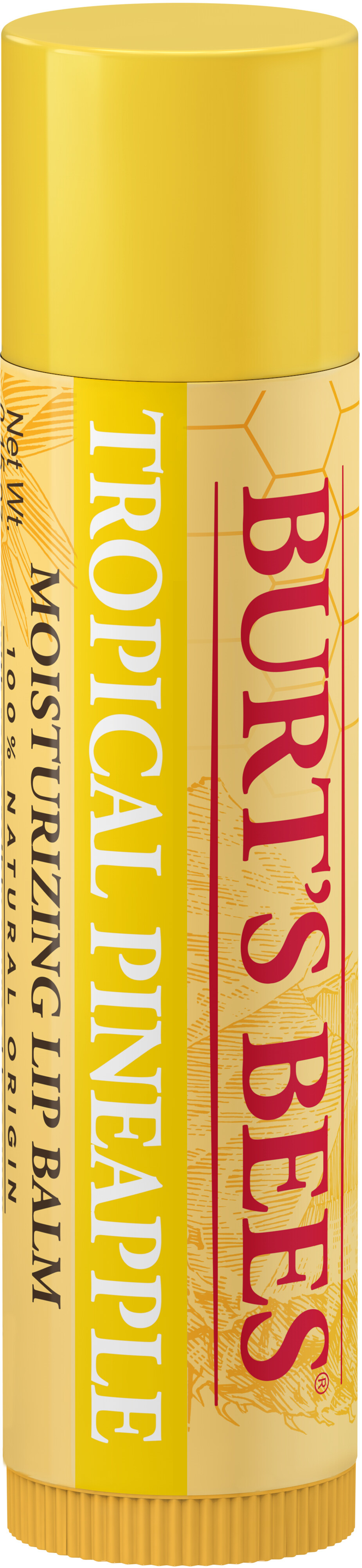 Burt's Bees Tropical Pineapple Lip Balm, Natural Origin Lip Care