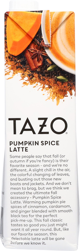 Tazo Black Tea Concentrate, Pumpkin Spice Latte | Giant Eagle