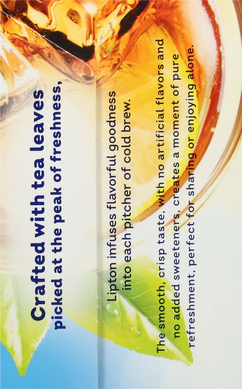 Lipton Cold Brew Tea Family Size | Giant Eagle | Because It