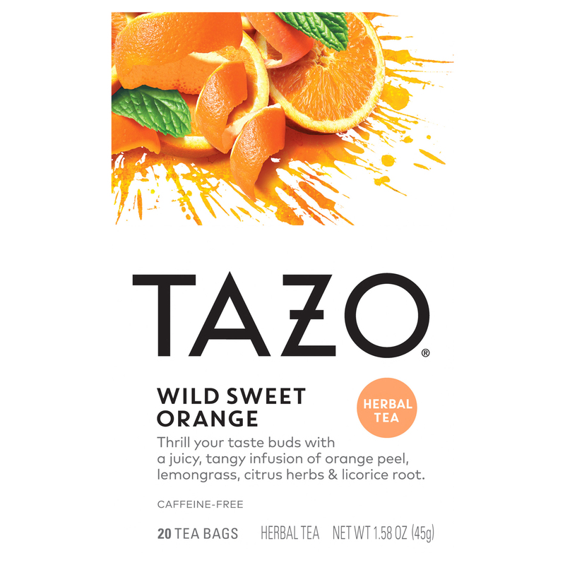 Tazo Wild Sweet Orange Herbal Tea | Giant Eagle | Because It