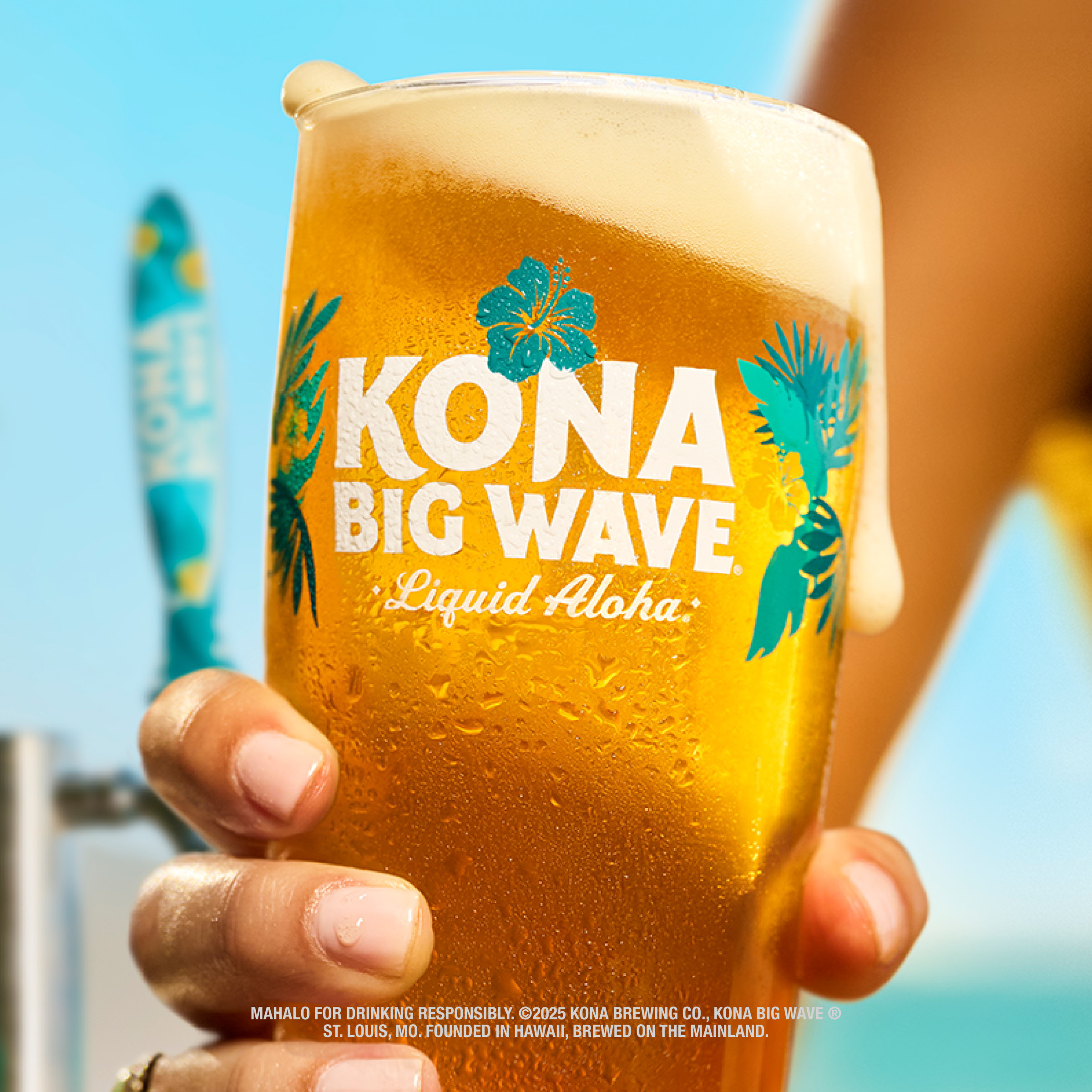 Kona Brewing Co. Big Wave Golden Ale Beer, 6 Pack Beer, 12 fl. oz