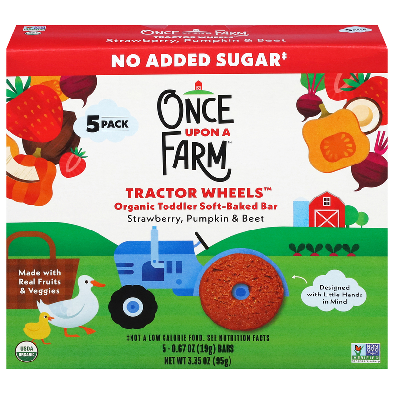 Once Upon a Farm Organic Soft-Baked Strawberry, Pumpkin & Beet