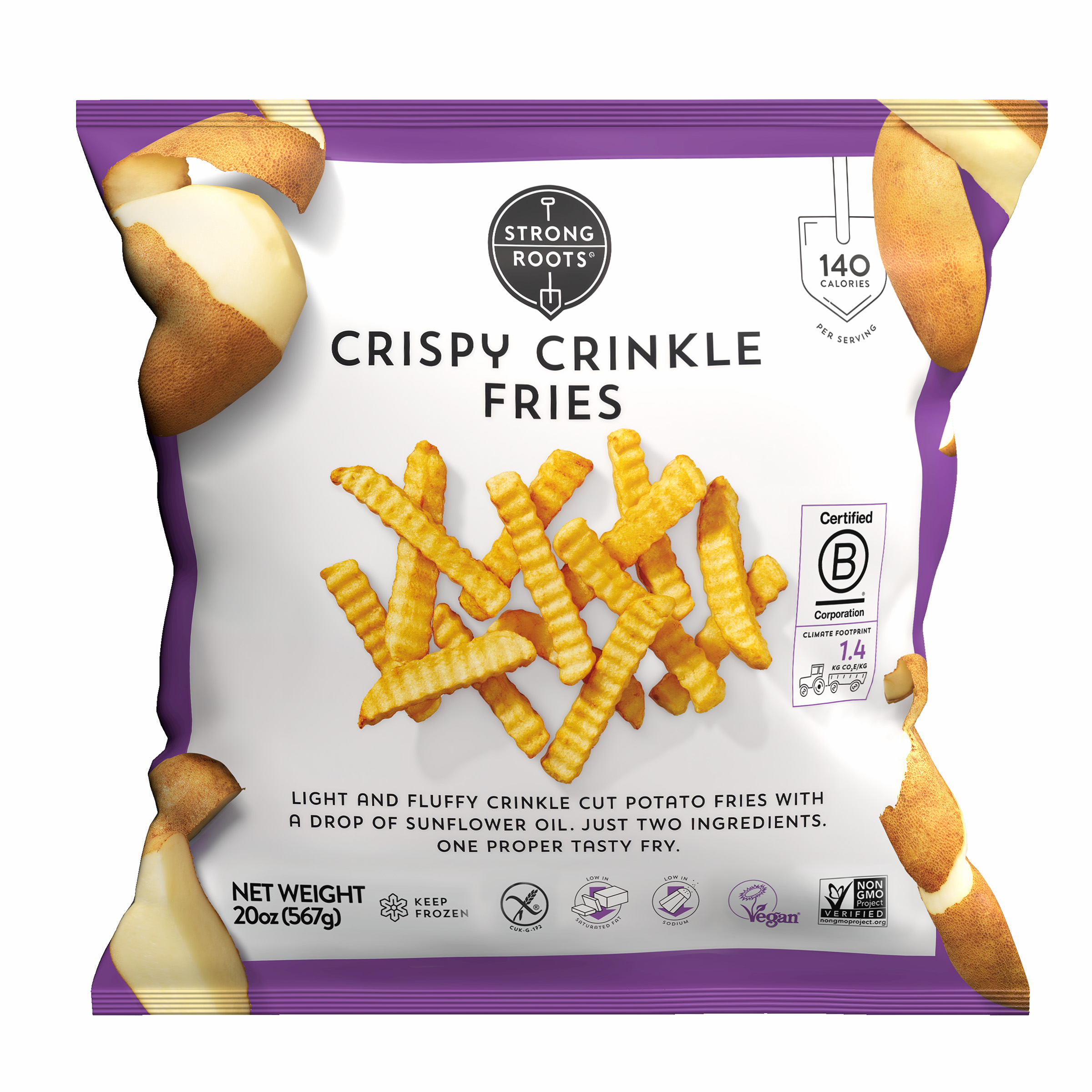 Strong Roots Crinkle Cut Fries | Giant Eagle | Because It Matters