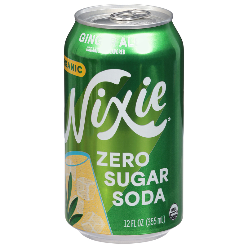 sugarページ Nixie Soda, Organic, Zero Sugar, Ginger Ale | Giant Eagle