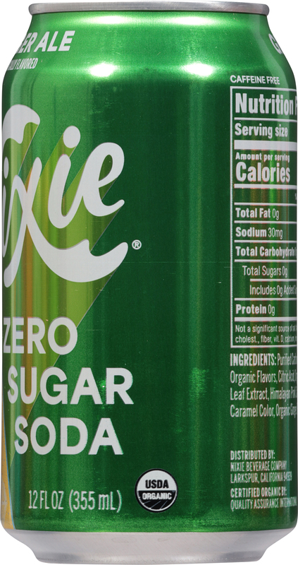 Nixie Soda, Organic, Zero Sugar, Ginger Ale | Giant Eagle