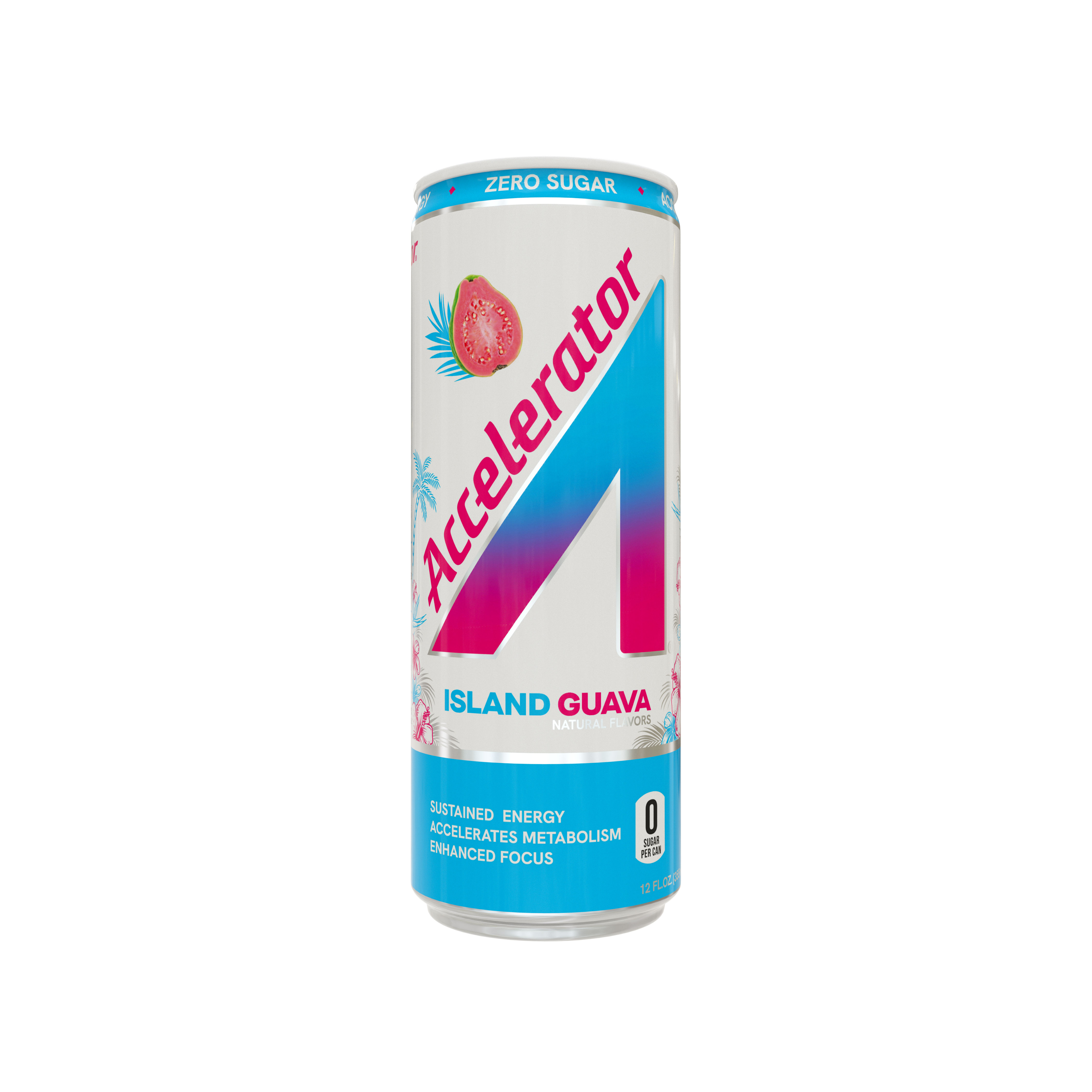 Accelerator Island Guava Energy Drink, 12 fl oz can | Giant Eagle