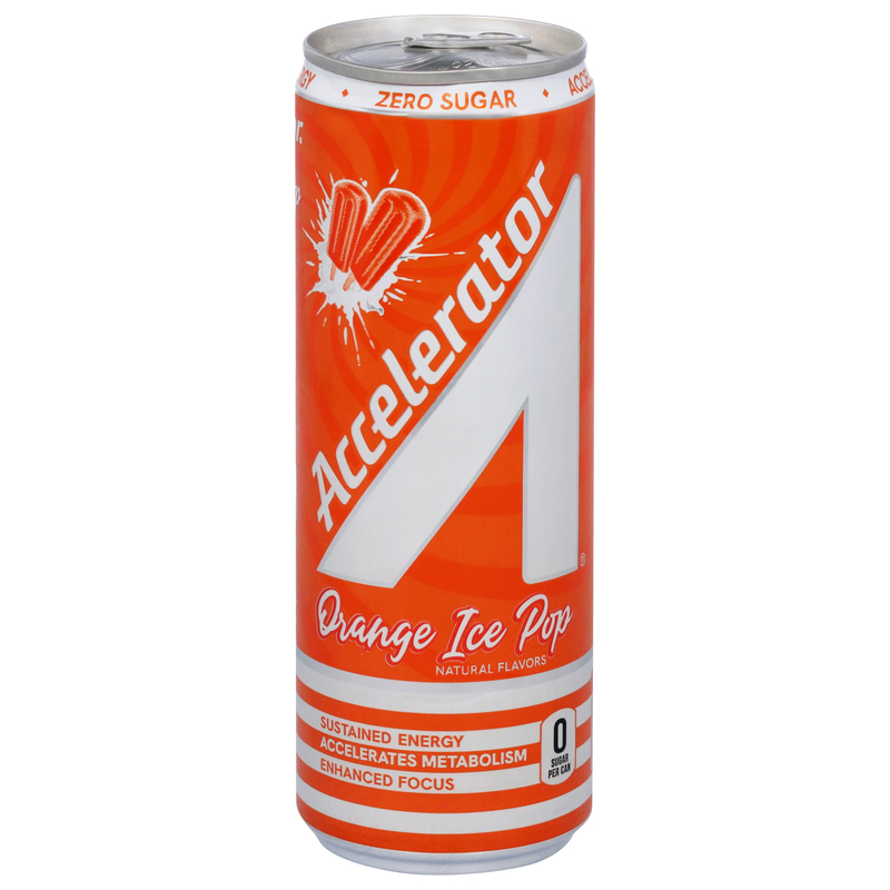 Accelerator Orange Ice Pop Energy Drink | Giant Eagle | Because It
