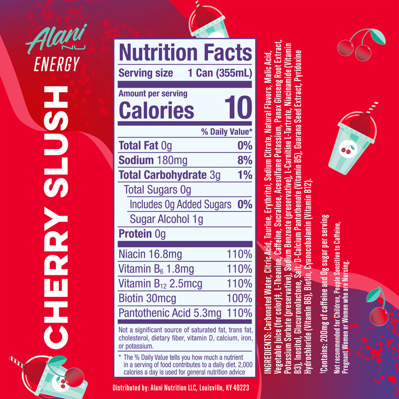 Alani Nu Cherry Slush Energy Drink Can | Giant Eagle | Because It