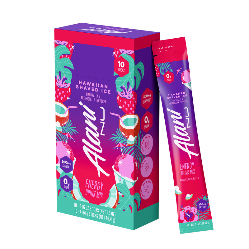 Alani Nu Energy Sticks Hawaiian Shaved Ice 10ct Box | Giant Eagle