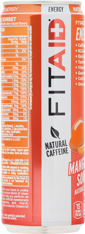 FitAid Low Calorie Mango Sorbet Energy+ | Giant Eagle | Because It