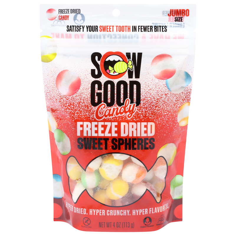 Sow Good Candy, Sweet Spheres, Freeze Dried | Giant Eagle