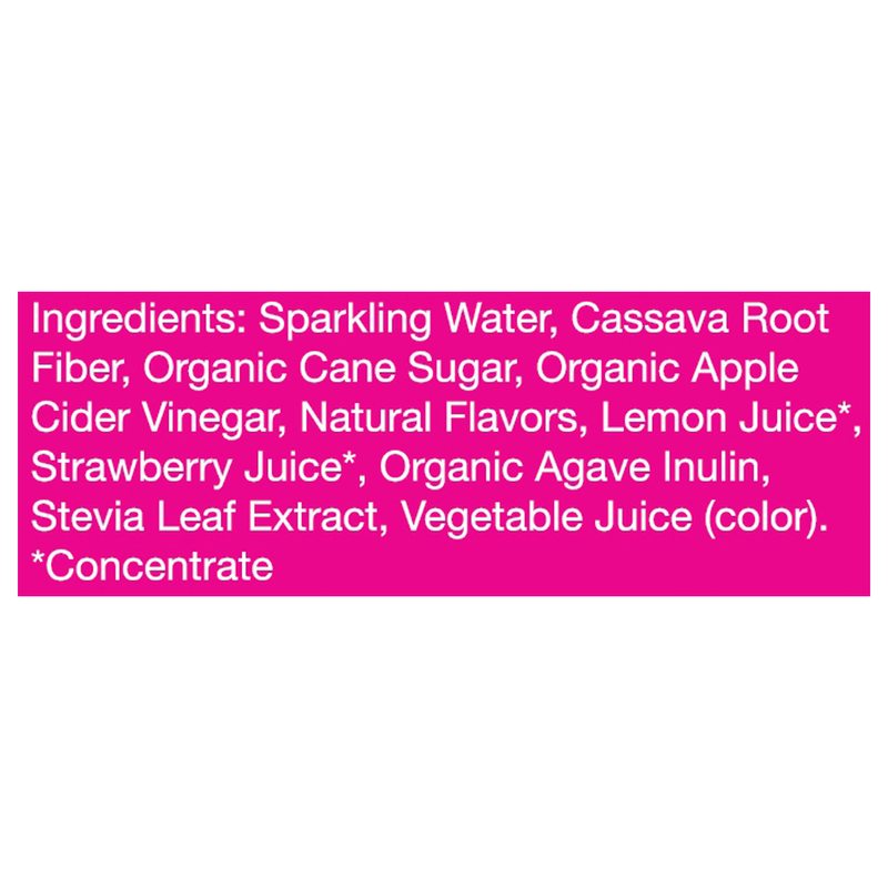 Poppi Strawberry Lemon Prebiotic Soda | Giant Eagle | Because It