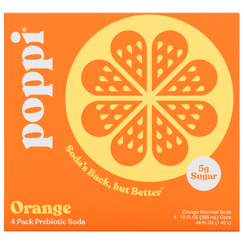 Poppi Orange Prebiotic Soda | Giant Eagle | Because It Matters