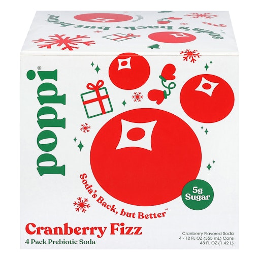 Poppi Cranberry Fizz Prebiotic Soda | Giant Eagle | Because It Poppi Cranberry Fizz Prebiotic Soda | Giant Eagle | Because It