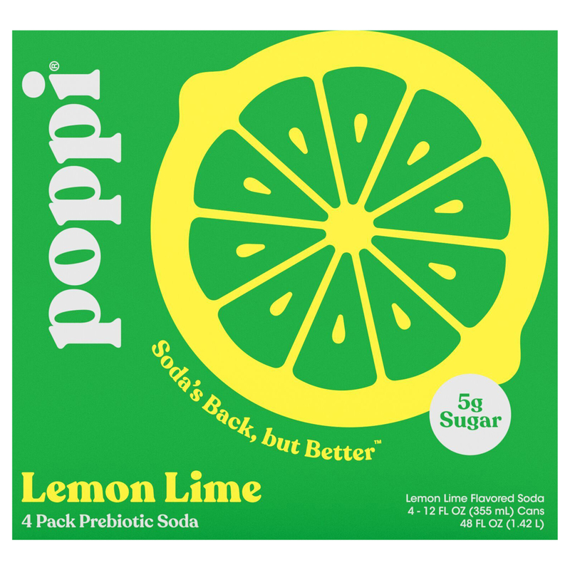 Poppi Lemon Lime Prebiotic Soda | Giant Eagle | Because It Matters