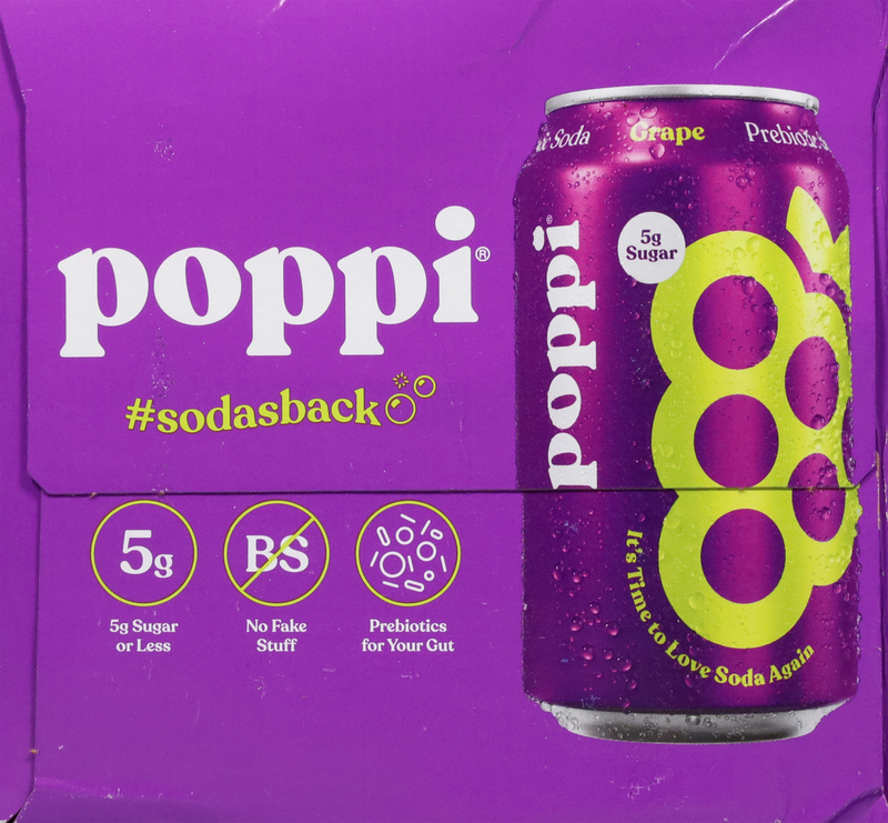 Poppi Probiotic Soda, Grape | Giant Eagle | Because It Matters
