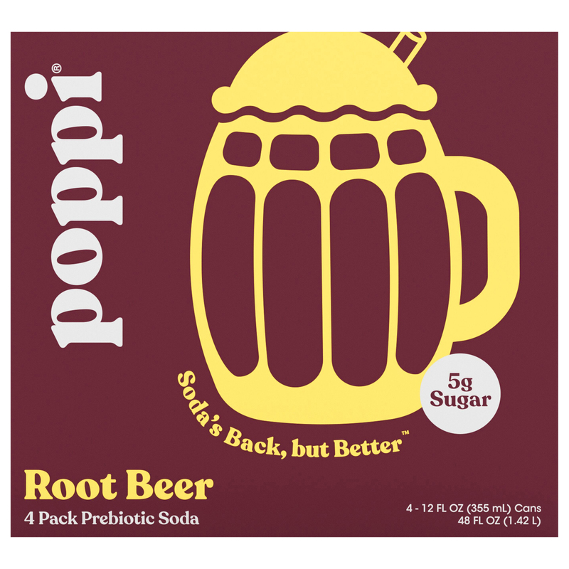 Poppi Root Beer Prebiotic Soda | Giant Eagle | Because It Matters