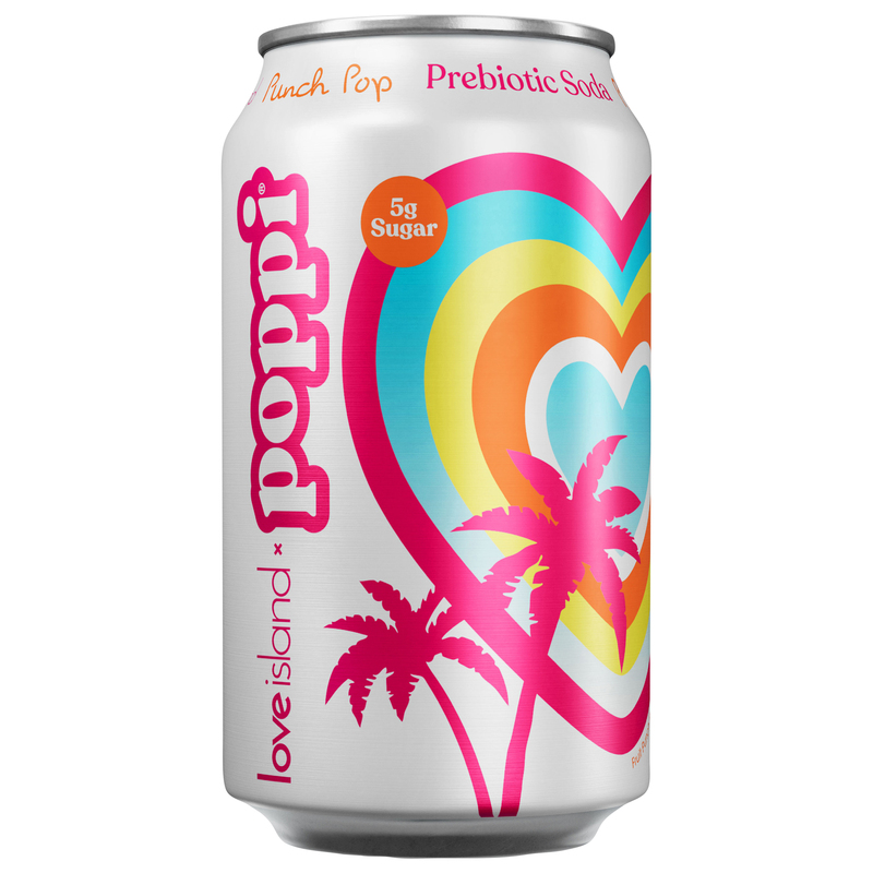Poppi Strawberry Lemon Prebiotic Soda | Giant Eagle | Because It