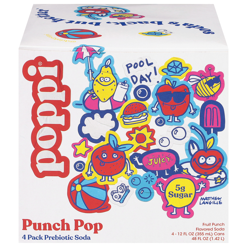 Poppi Punch Pop Prebiotic Soda | Giant Eagle | Because It Matters