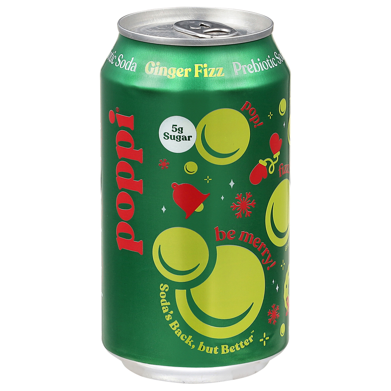 Poppi Ginger Fizz Prebiotic Soda | Giant Eagle | Because It