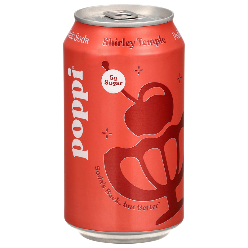 Poppi Shirley Temple Prebiotic Soda | Giant Eagle | Because It