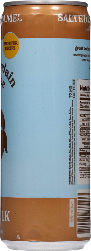 Chamberlain Coffee Latte, with Oatmilk, Salted Caramel | Giant