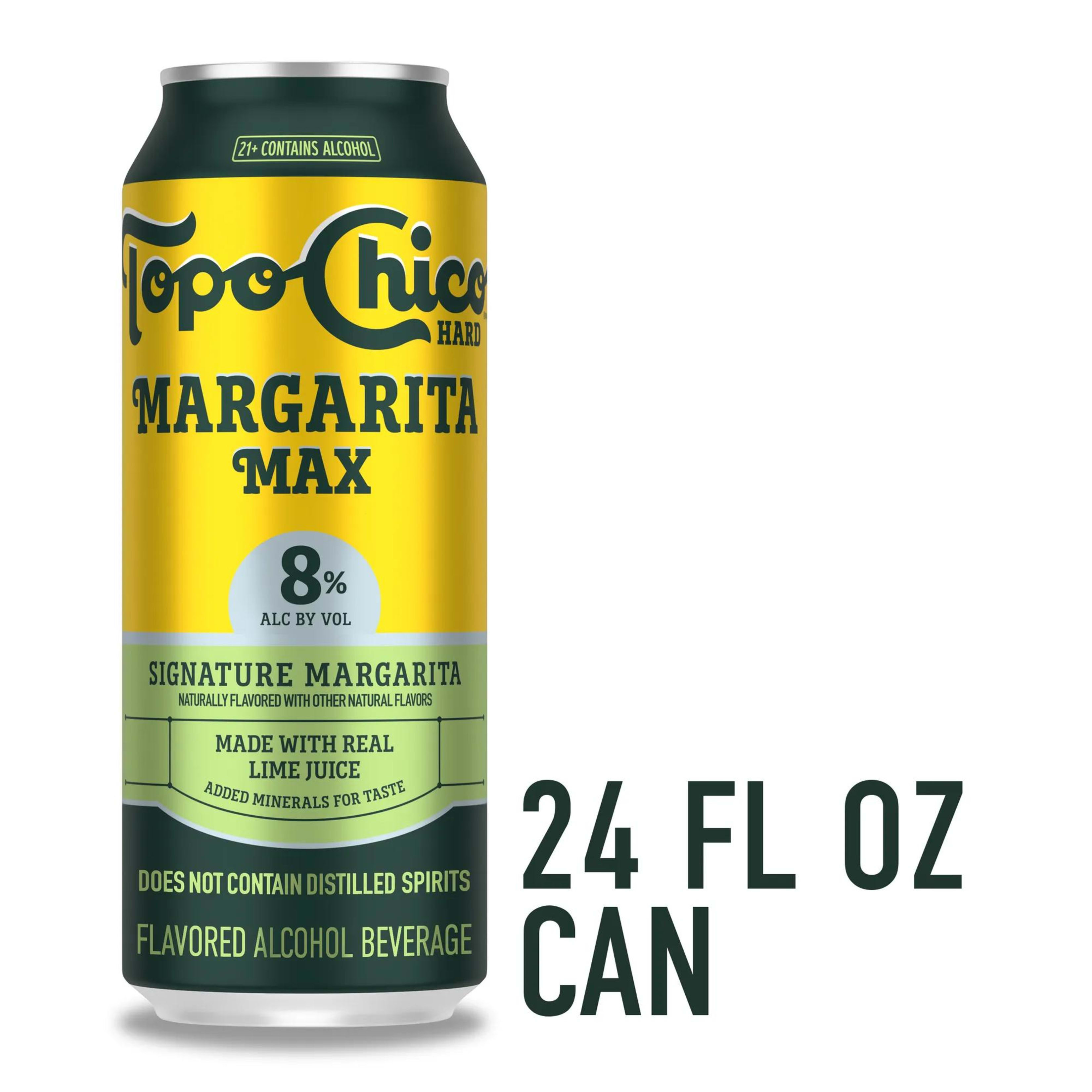 Topo Chico Hard Margarita MAX Flavored Alcohol Beverage 8.0% ABV