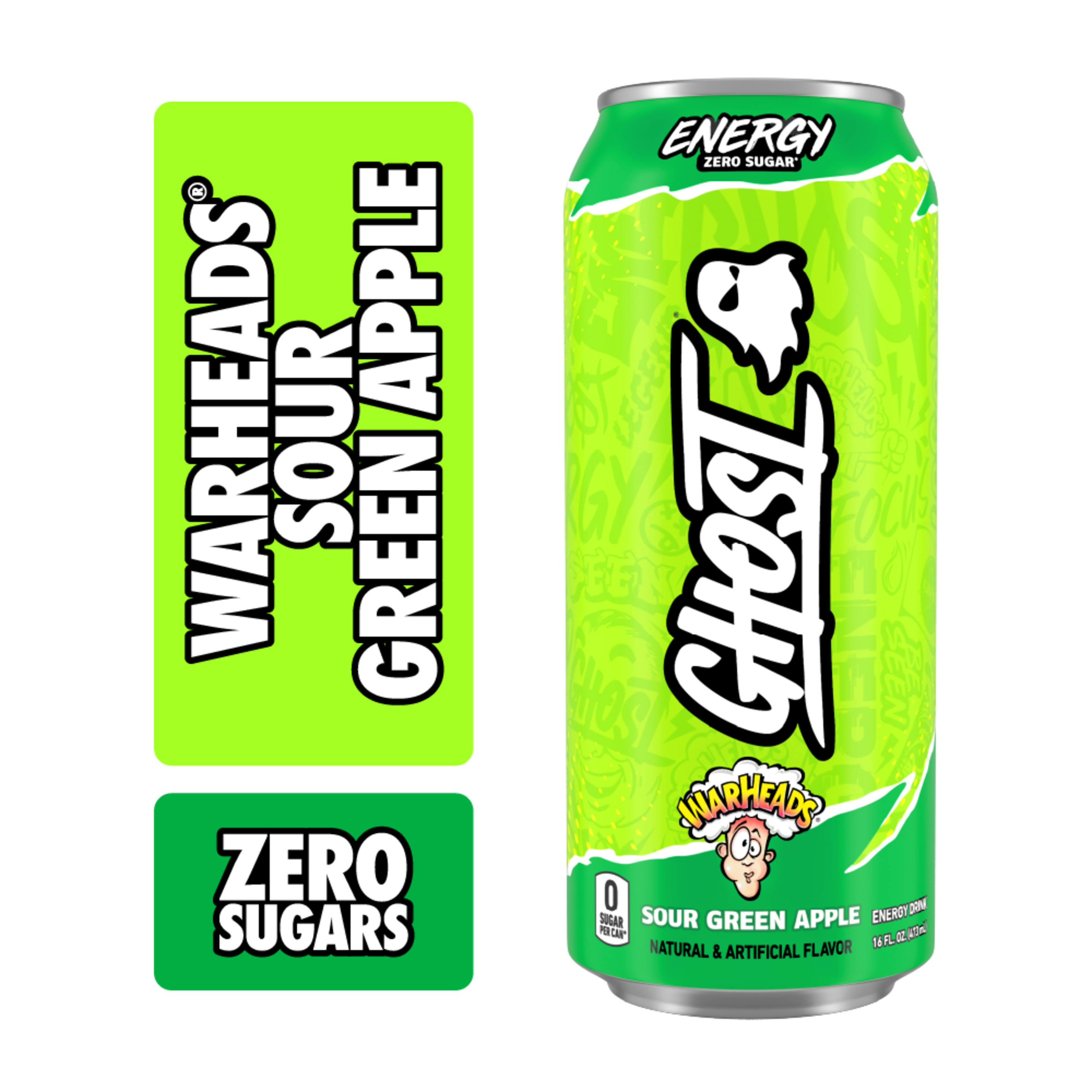 Ghost Zero Sugar Energy Drink, Peaches, 16 fl oz can | Giant Eagle