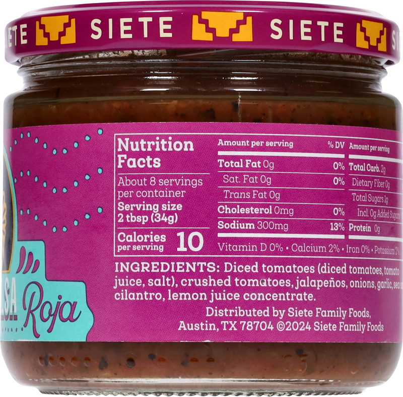 salsa nutrition bpc 157 Spicy Black Bean  6 Pack / 12.8 oz San Juan Salsa Co. Salsa,