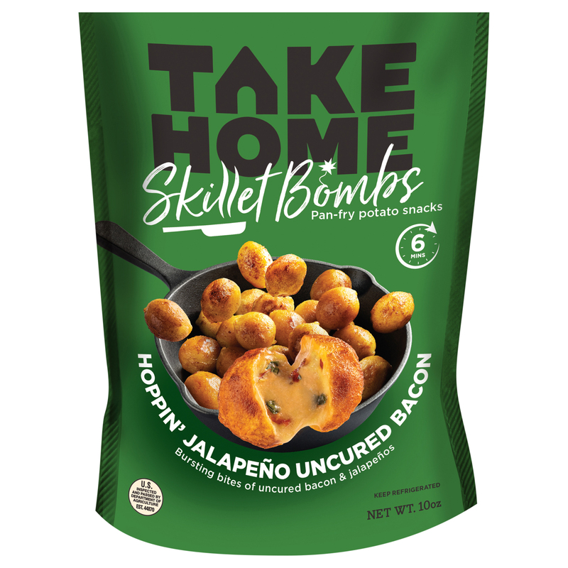 Take Home Potato Snacks, Hoppin' Jalapeno Uncured Bacon Skillet