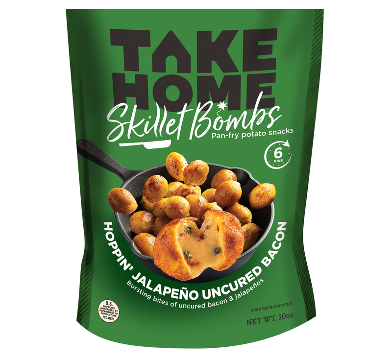 Take Home Potato Snacks, Hoppin' Jalapeno Uncured Bacon Skillet