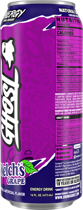 Ghost Energy Welch's Grape | Giant Eagle | Because It Matters