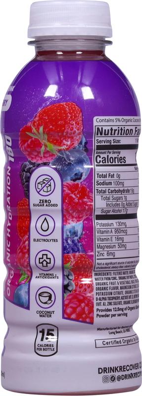 Recover 180 Hydration Drink, Super Berry | Giant Eagle | Because
