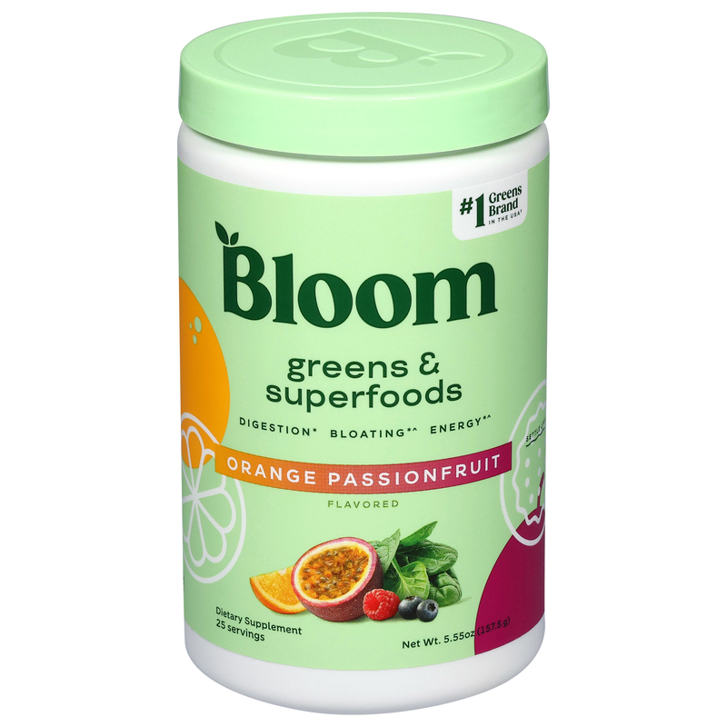 Bloom Orange Passionfruit Flavored Greens & Superfoods | Giant