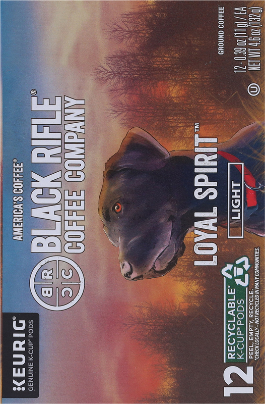 Black Rifle Coffee Company K-Cup Pods Ground Loyal Spirit Light Coffee |  Giant Eagle | Because It Matters | Grocery Store & Pharmacy